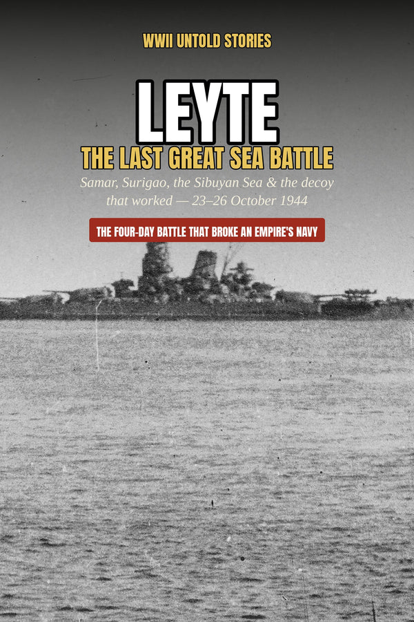 Leyte: The Last Great Sea Battle ebook cover