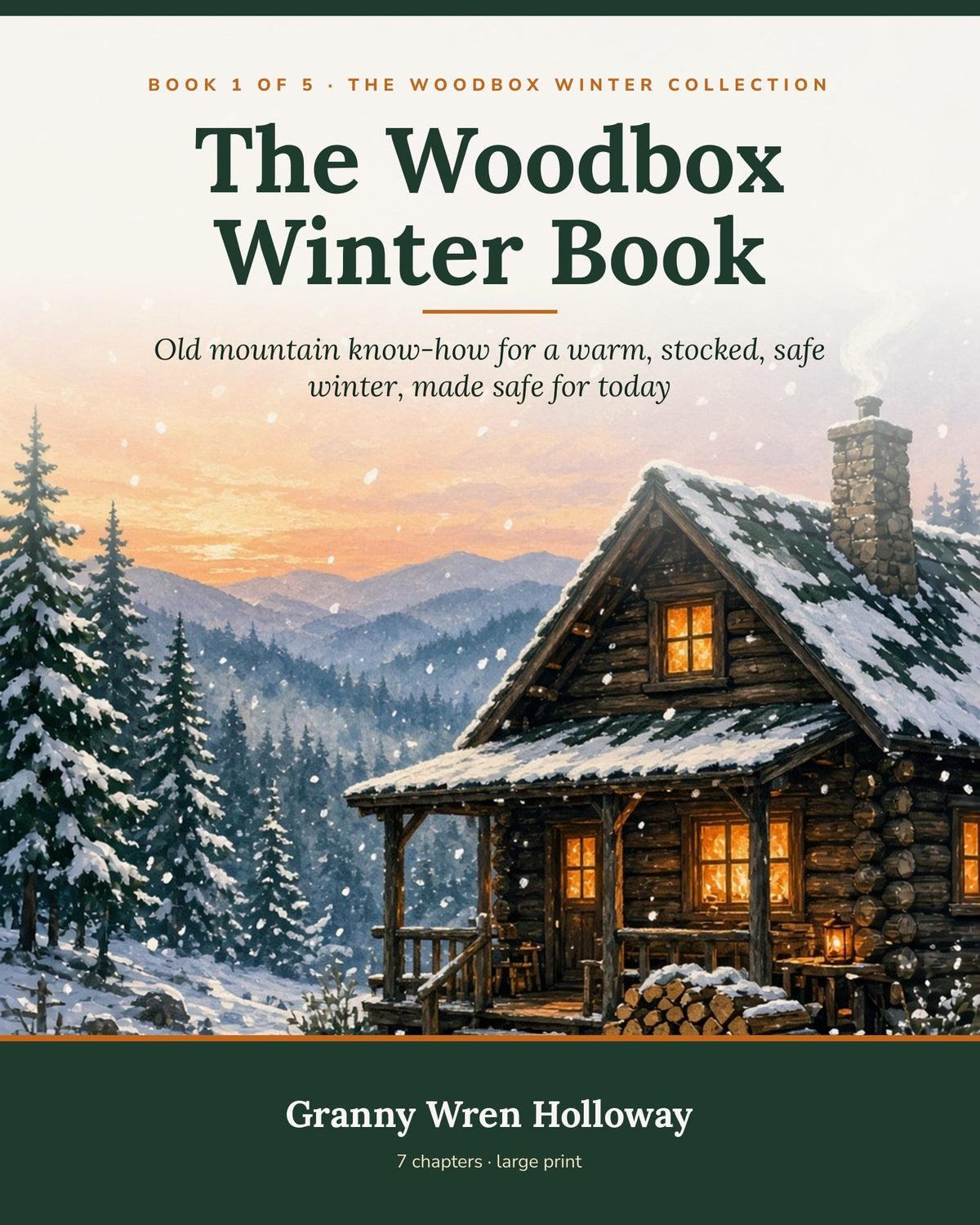 Book 1 cover: The Woodbox Winter Book