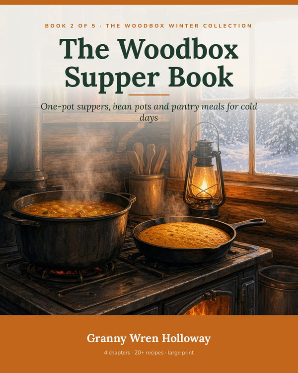 Book 2 cover: The Woodbox Supper Book